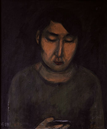 Young man with a mobile phone