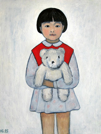 With teddy